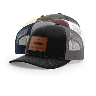 Come And Take It Cannon Trucker Hat - Brown | Ballistic Republic™