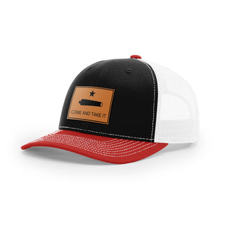 Come And Take It Cannon Trucker Hat - Tan