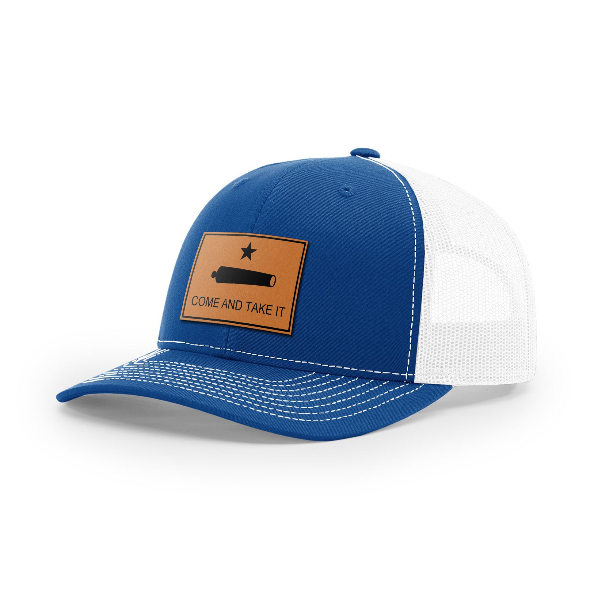 Come And Take It Cannon Trucker Hat - Tan