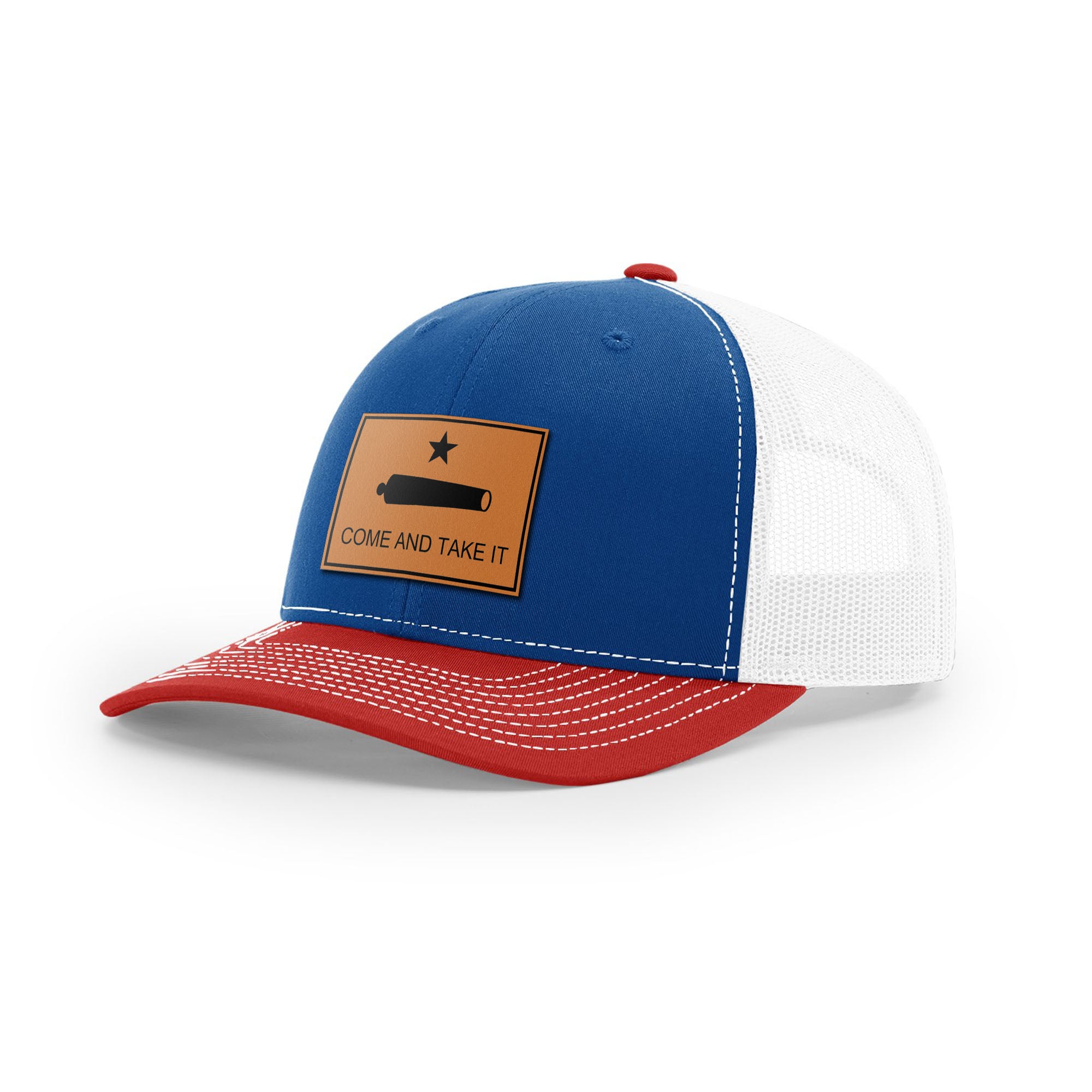 Come And Take It Cannon Trucker Hat - Tan