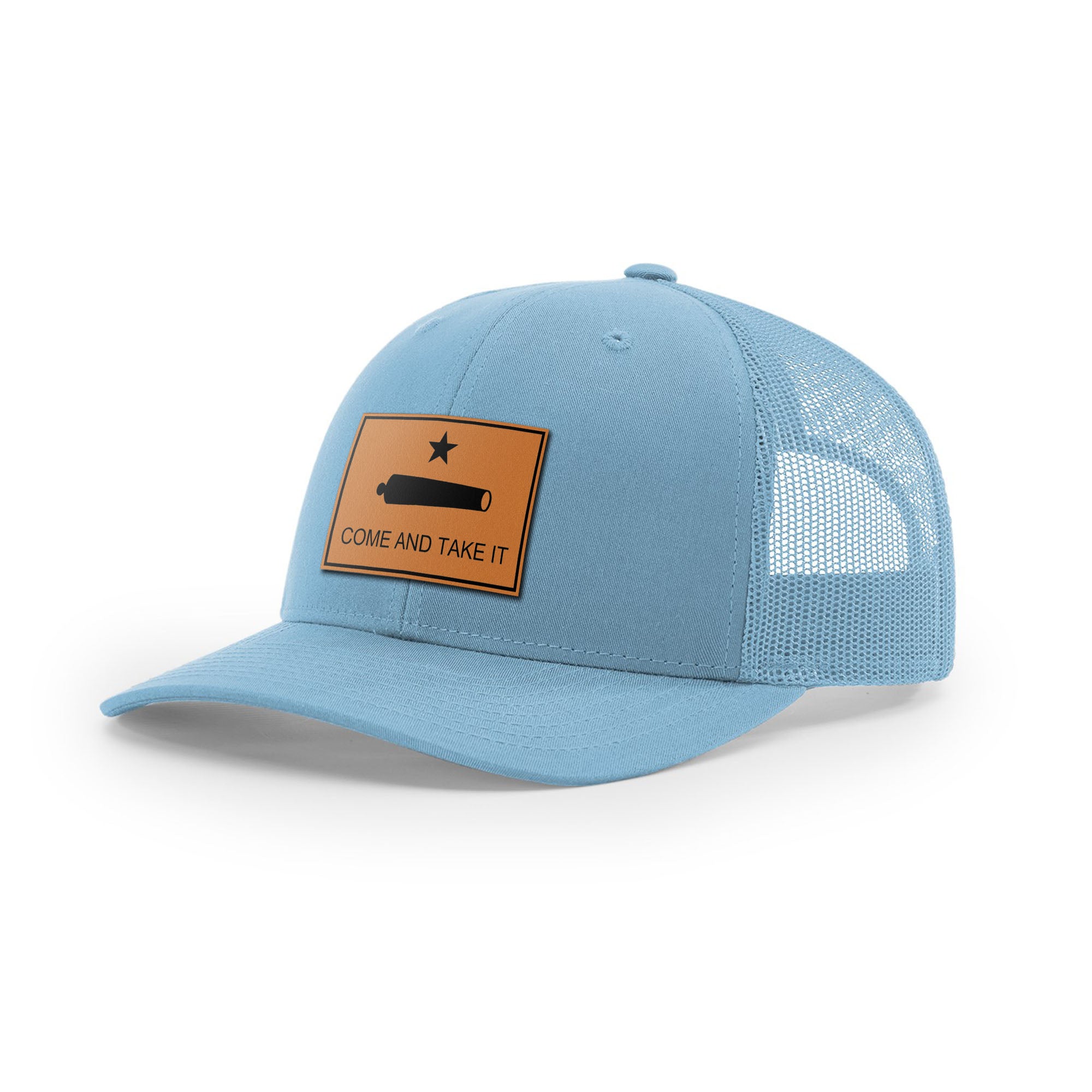 Come And Take It Cannon Trucker Hat - Tan