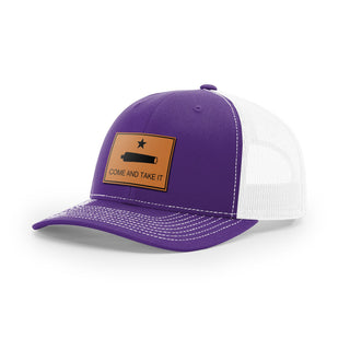Come And Take It Cannon Trucker Hat - Tan
