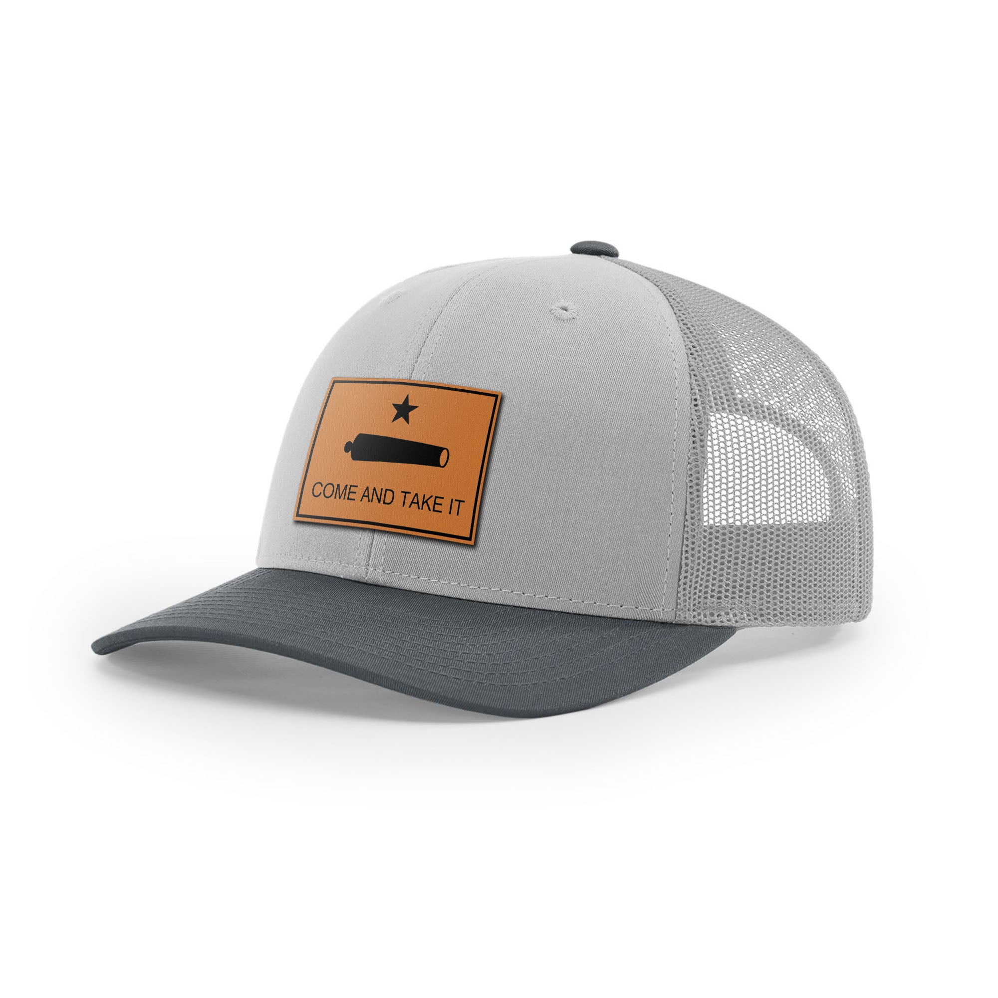 Come And Take It Cannon Trucker Hat - Tan