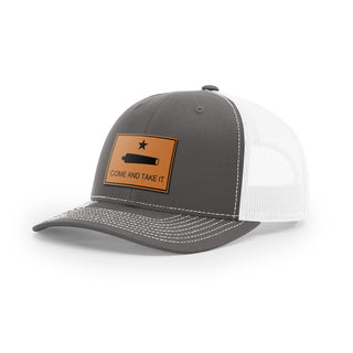 Come And Take It Cannon Trucker Hat - Tan