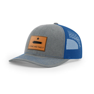 Come And Take It Cannon Trucker Hat - Tan