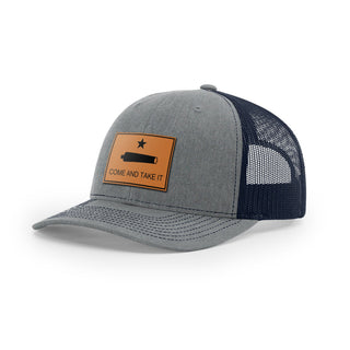 Come And Take It Cannon Trucker Hat - Tan