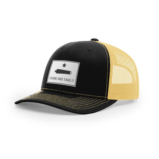 Come And Take It Cannon Trucker Hat - White | Ballistic Republic™
