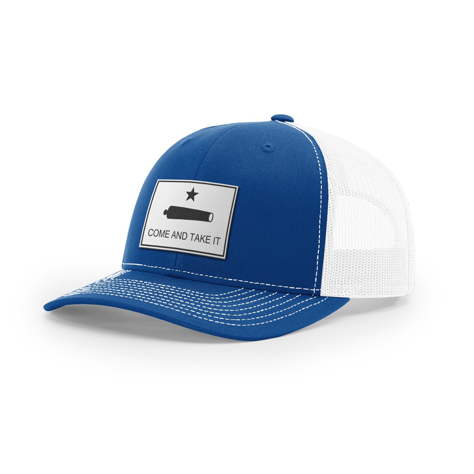 Come And Take It Cannon Trucker Hat - White | Ballistic Republic™