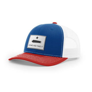 Come And Take It Cannon Trucker Hat - White | Ballistic Republic™