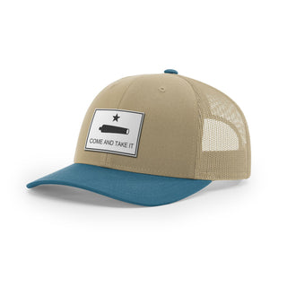 Come And Take It Cannon Trucker Hat - White | Ballistic Republic™