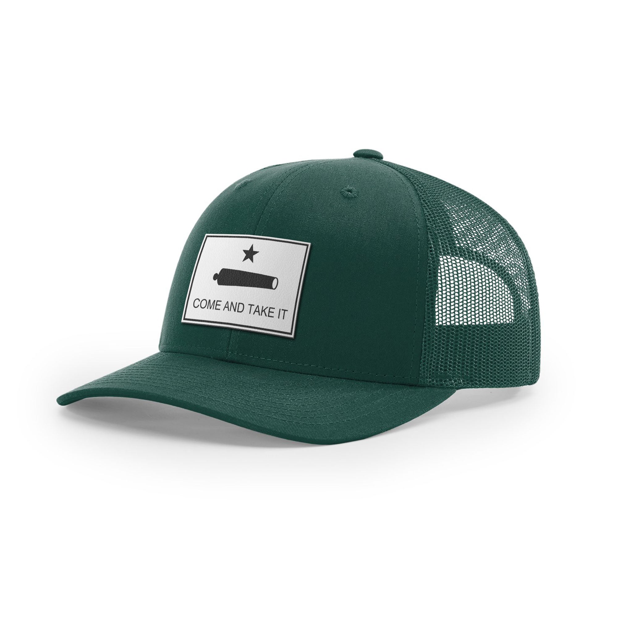 Come And Take It Cannon Trucker Hat - White | Ballistic Republic™