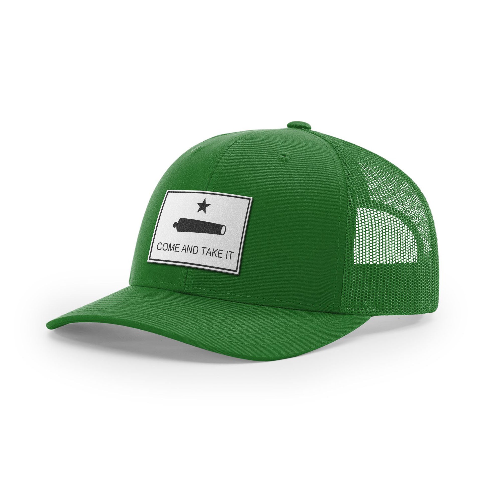 Come And Take It Cannon Trucker Hat - White | Ballistic Republic™