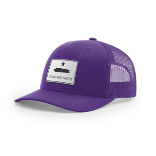 Come And Take It Cannon Trucker Hat - White | Ballistic Republic™