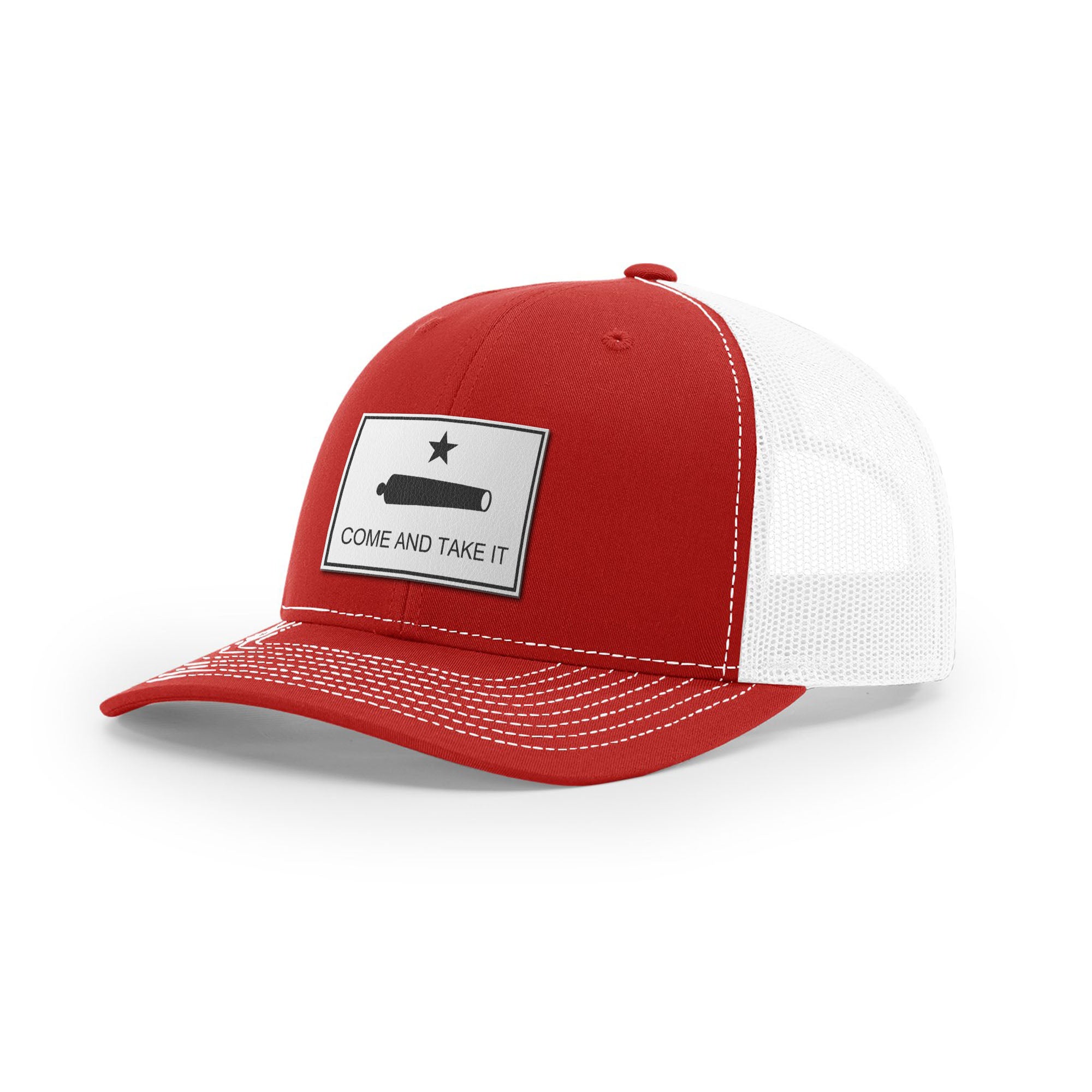 Come And Take It Cannon Trucker Hat - White | Ballistic Republic™