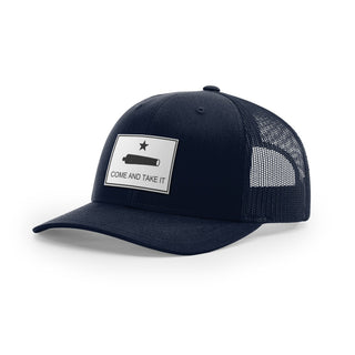 Come And Take It Cannon Trucker Hat - White | Ballistic Republic™