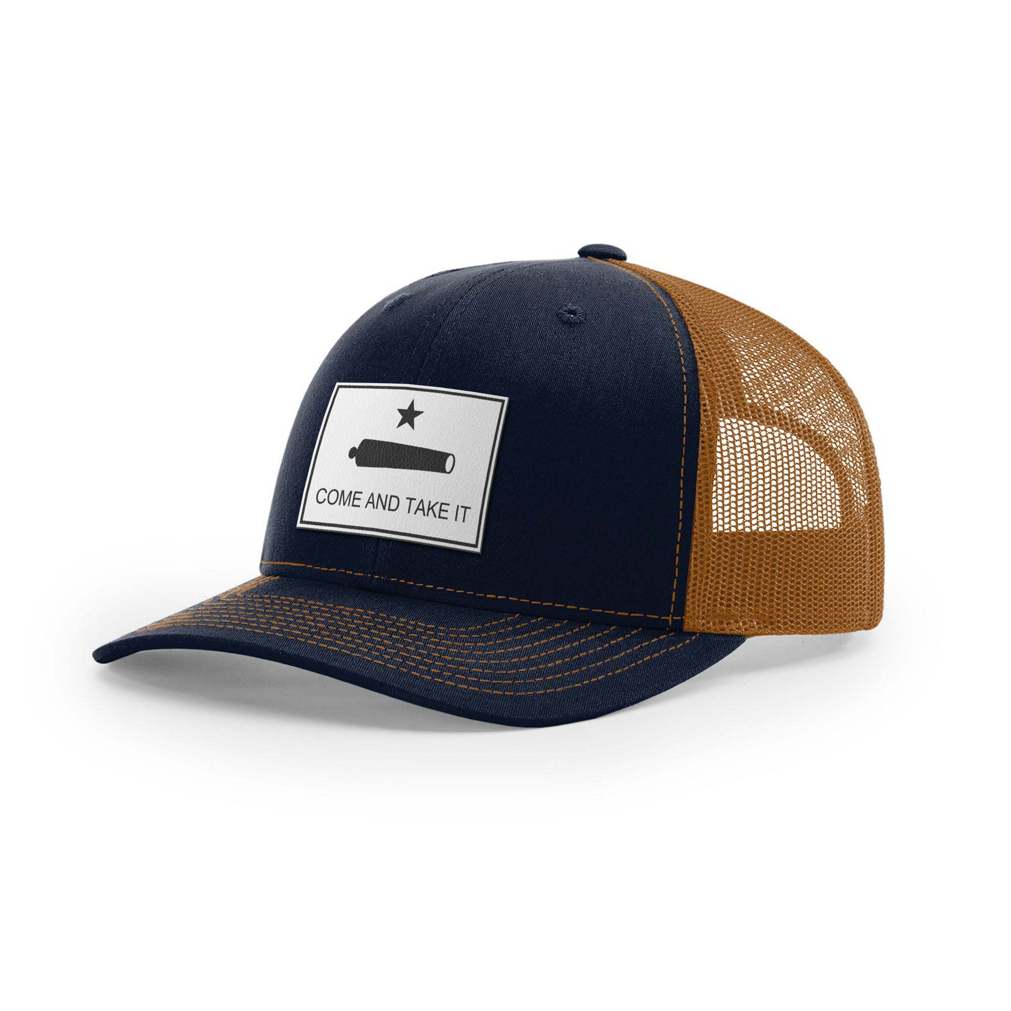 Come And Take It Cannon Trucker Hat - White | Ballistic Republic™