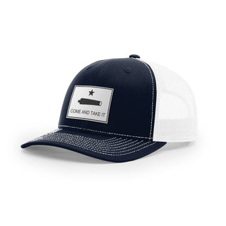 Come And Take It Cannon Trucker Hat - White | Ballistic Republic™