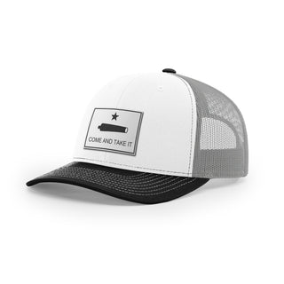 Come And Take It Cannon Trucker Hat - White | Ballistic Republic™