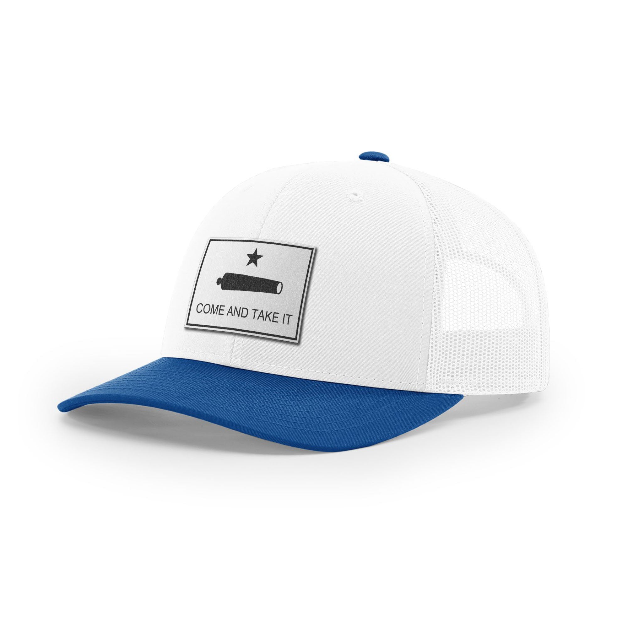 Come And Take It Cannon Trucker Hat - White | Ballistic Republic™