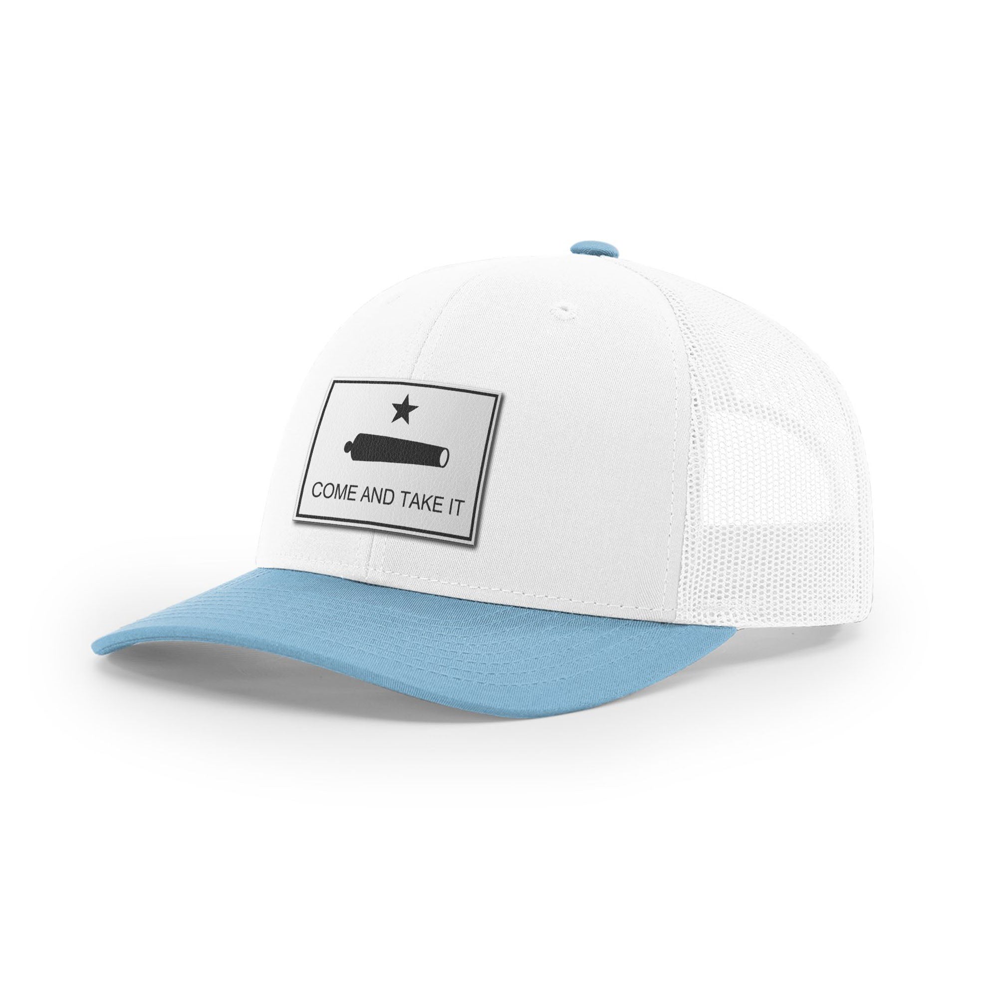 Come And Take It Cannon Trucker Hat - White | Ballistic Republic™