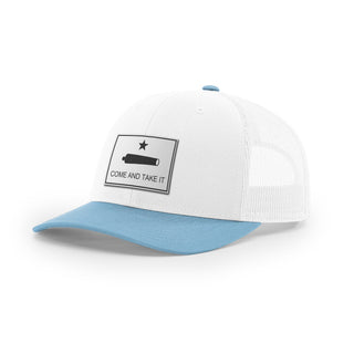 Come And Take It Cannon Trucker Hat - White | Ballistic Republic™