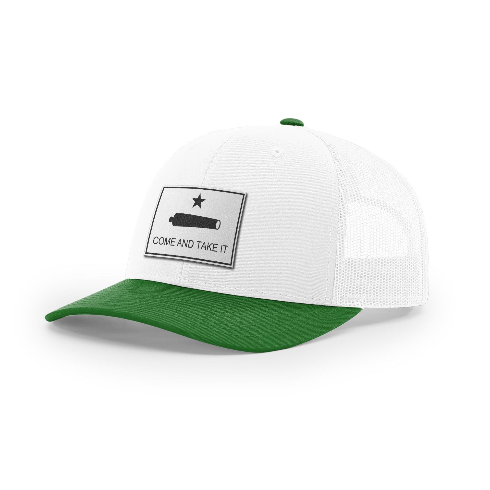 Come And Take It Cannon Trucker Hat - White | Ballistic Republic™