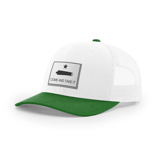 Come And Take It Cannon Trucker Hat - White | Ballistic Republic™