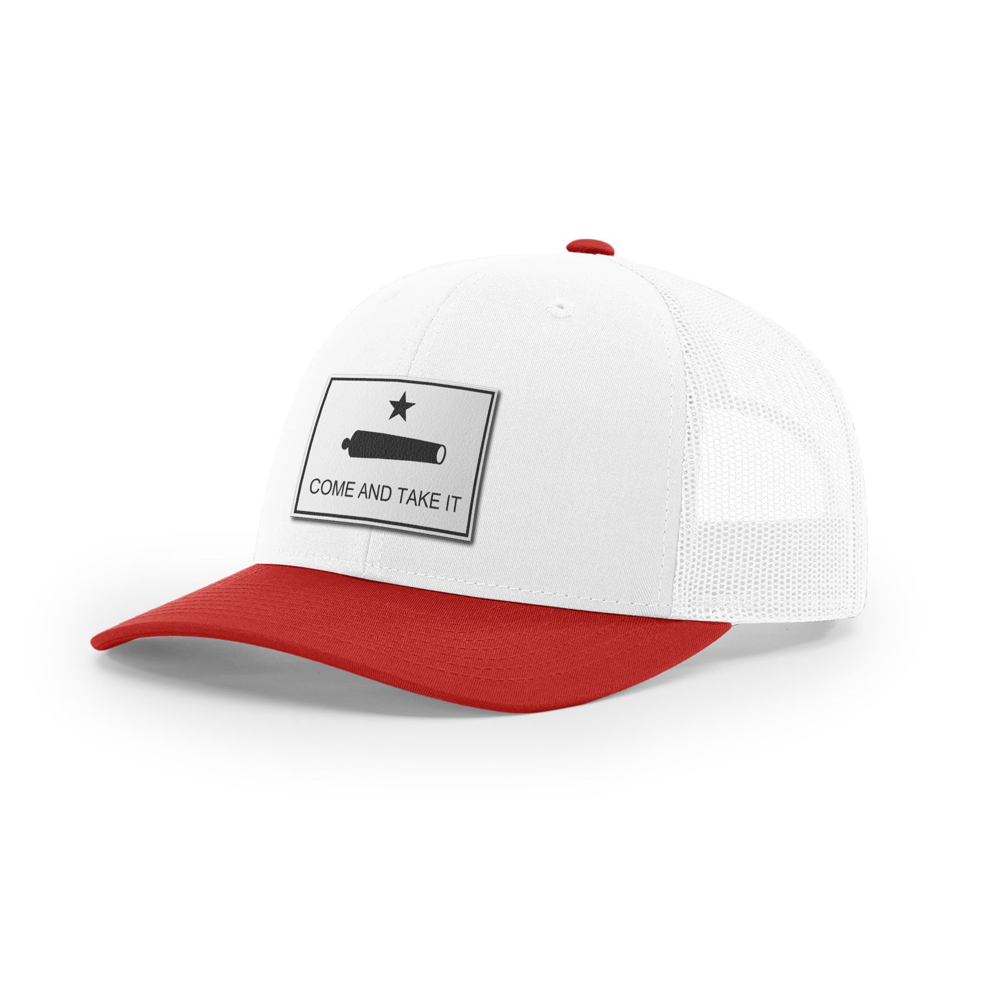 Come And Take It Cannon Trucker Hat - White | Ballistic Republic™