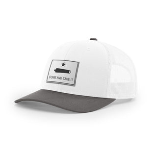 Come And Take It Cannon Trucker Hat - White | Ballistic Republic™