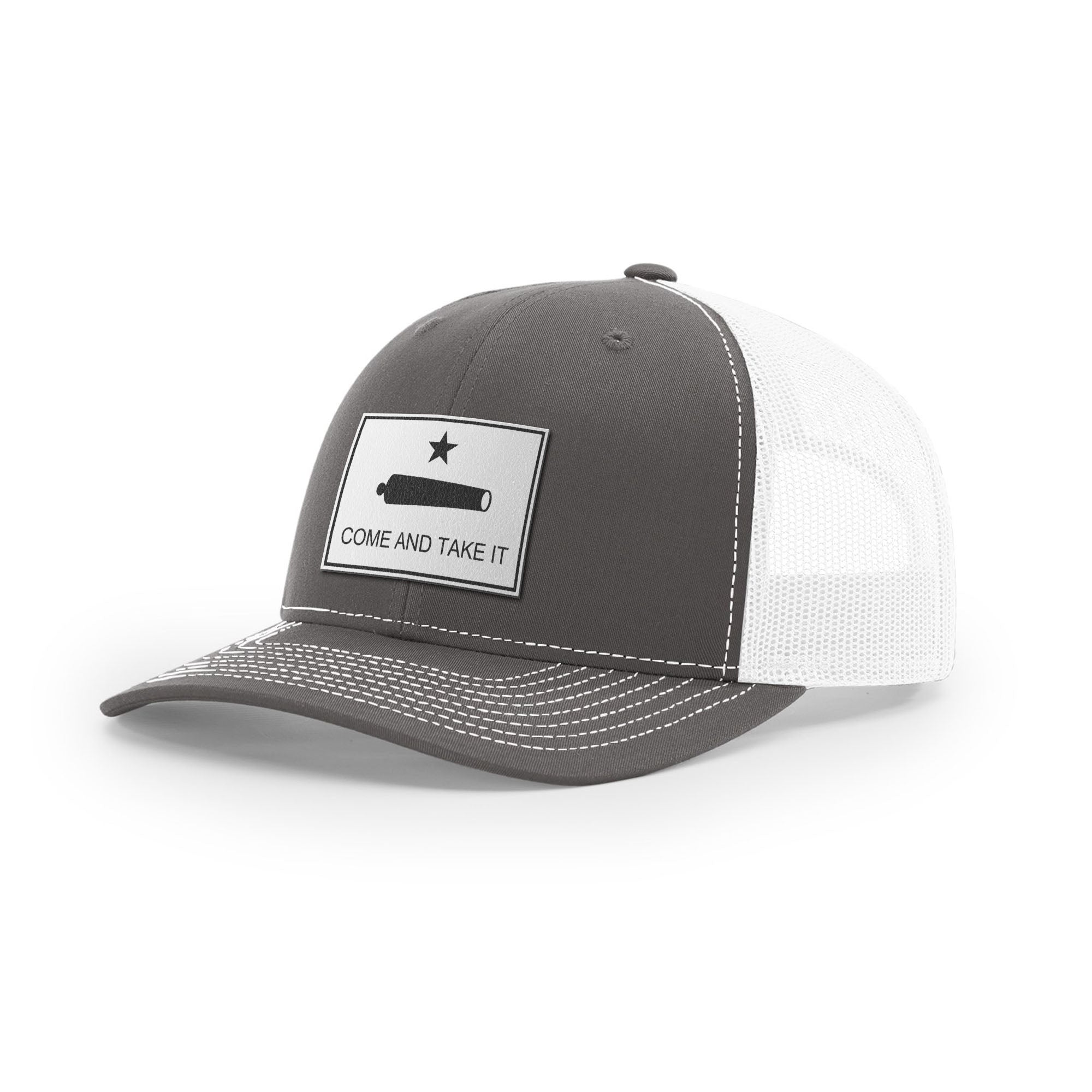Come And Take It Cannon Trucker Hat - White | Ballistic Republic™