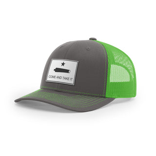 Come And Take It Cannon Trucker Hat - White | Ballistic Republic™