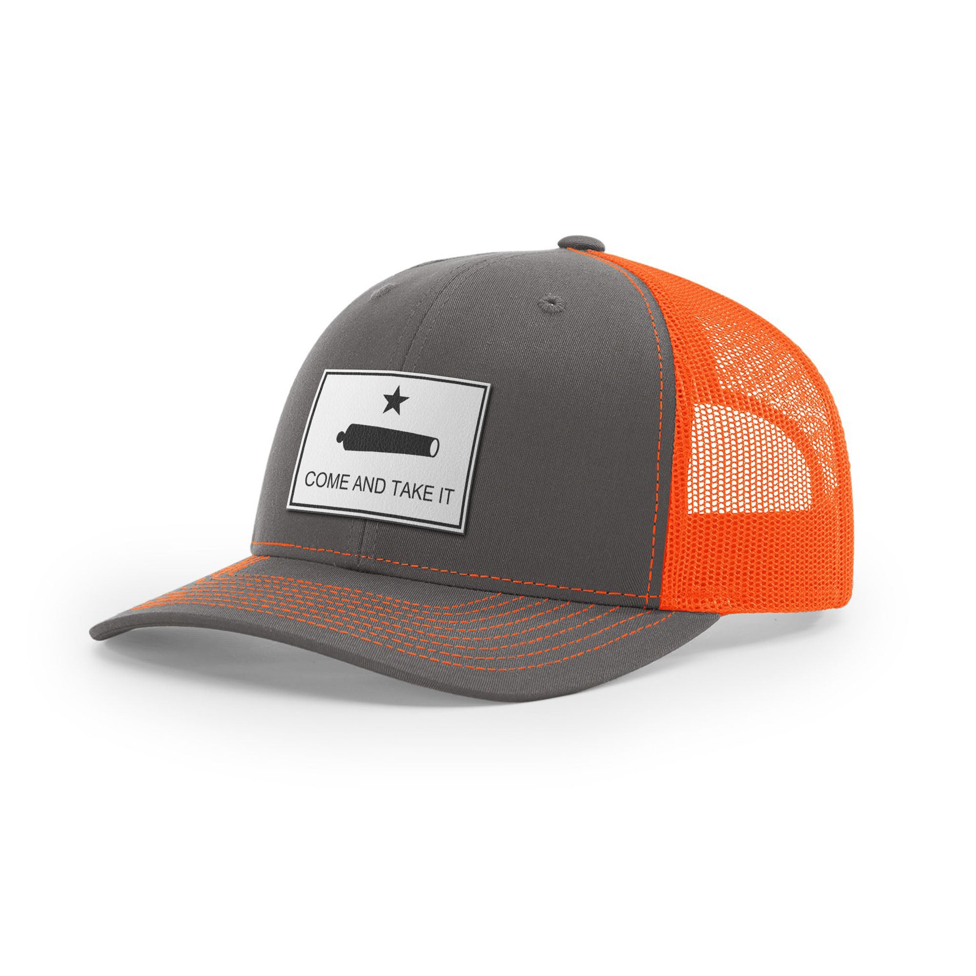 Come And Take It Cannon Trucker Hat - White | Ballistic Republic™