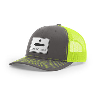 Come And Take It Cannon Trucker Hat - White | Ballistic Republic™