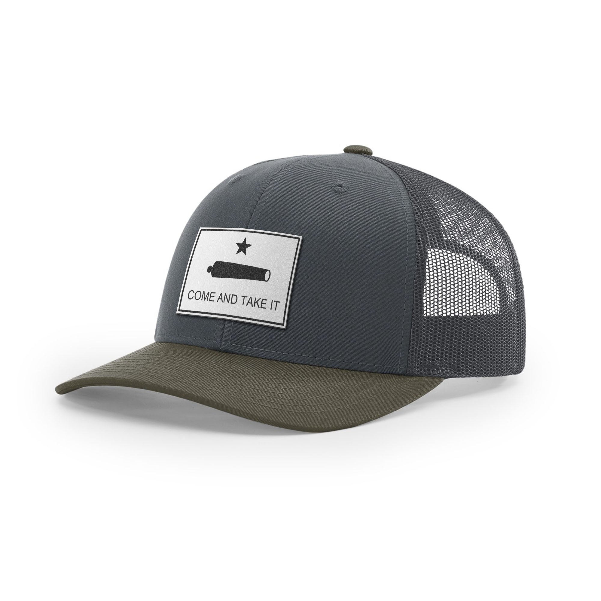 Come And Take It Cannon Trucker Hat - White | Ballistic Republic™