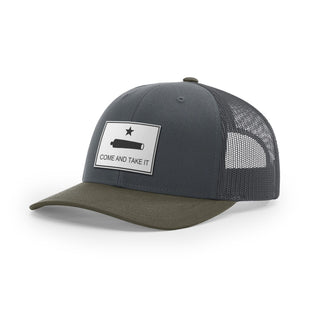 Come And Take It Cannon Trucker Hat - White | Ballistic Republic™