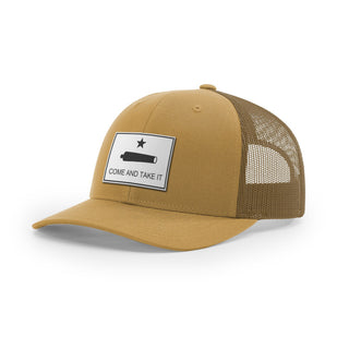 Come And Take It Cannon Trucker Hat - White | Ballistic Republic™
