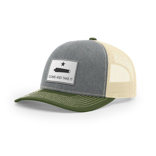 Come And Take It Cannon Trucker Hat - White | Ballistic Republic™