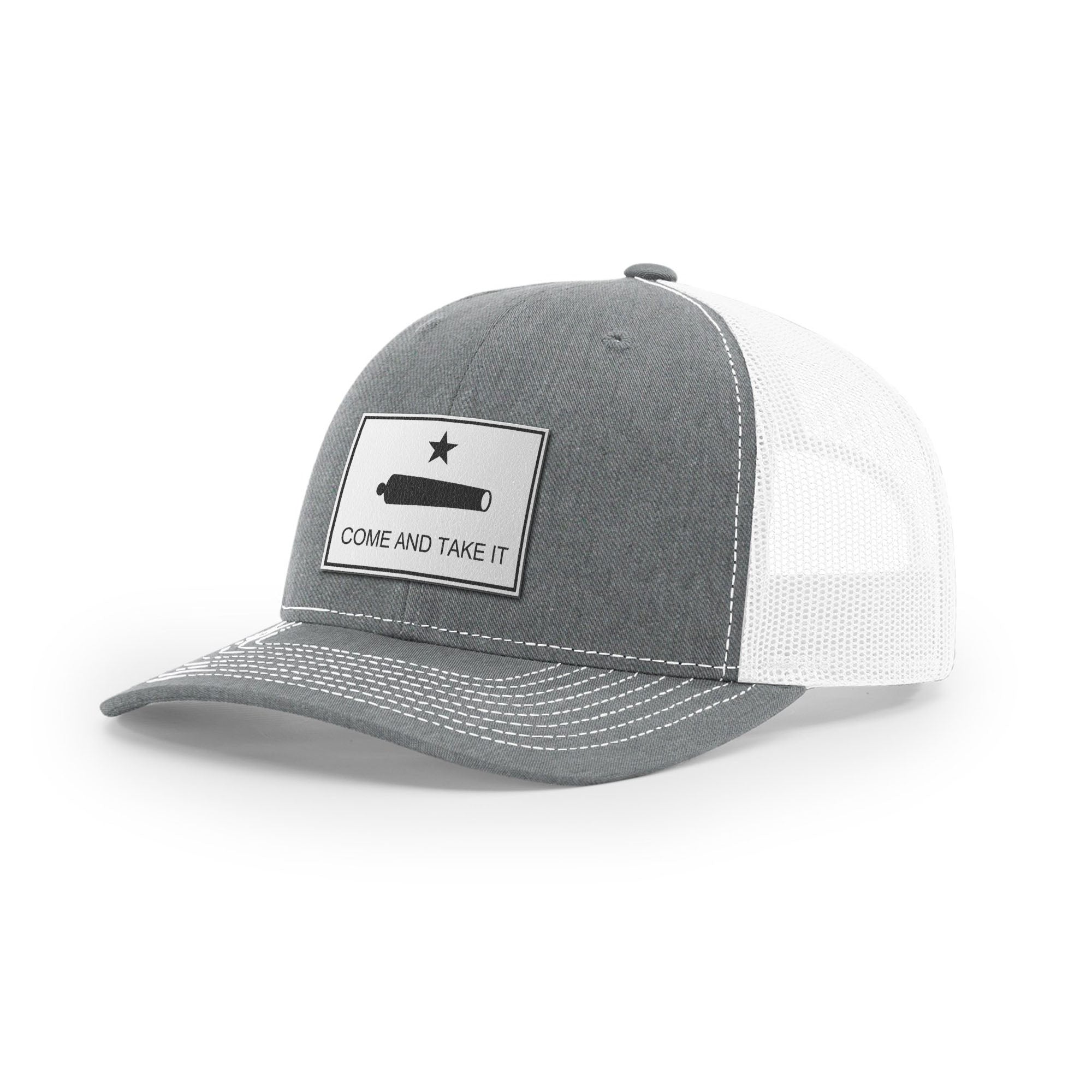 Come And Take It Cannon Trucker Hat - White | Ballistic Republic™