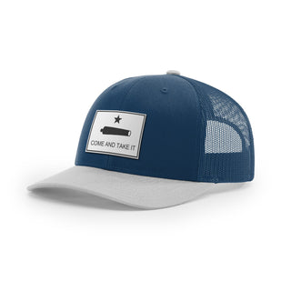 Come And Take It Cannon Trucker Hat - White | Ballistic Republic™