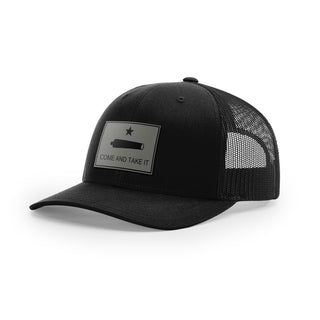 Come And Take It Cannon Trucker Hat - Charcoal