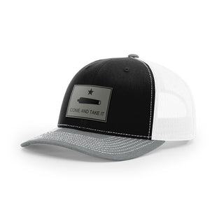Come And Take It Cannon Trucker Hat - Charcoal