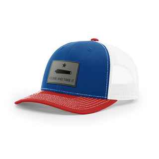 Come And Take It Cannon Trucker Hat - Charcoal