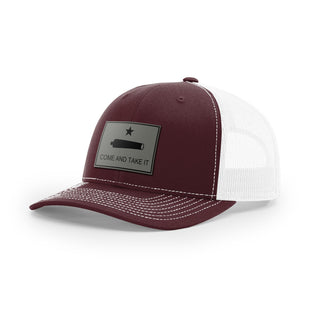 Come And Take It Cannon Trucker Hat - Charcoal