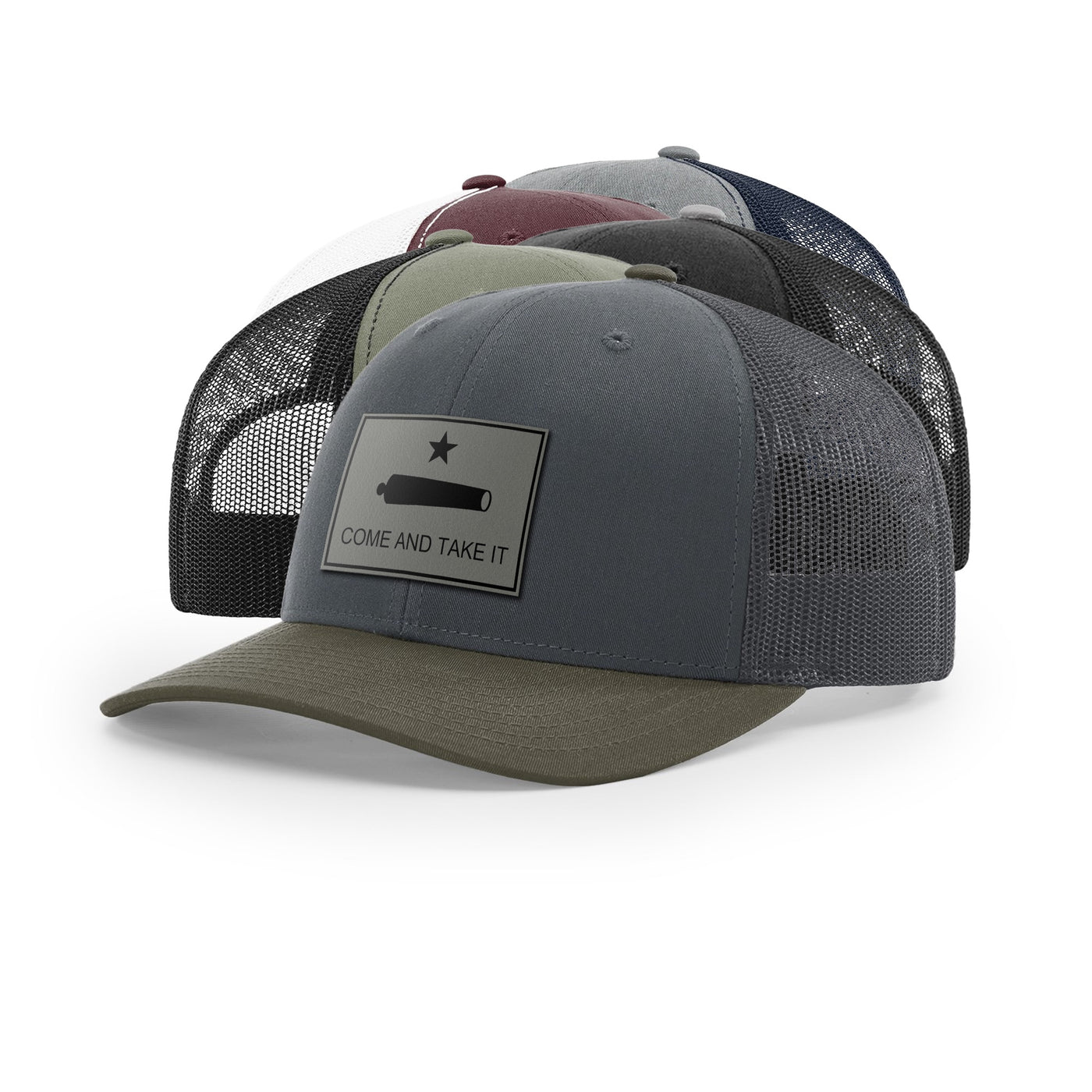 Come And Take It Cannon Trucker Hat - Charcoal | Ballistic Republic™