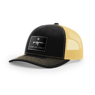 Come And Take It Rifle Trucker Hat - Black | Ballistic Republic™