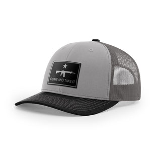 Come And Take It Rifle Trucker Hat - Black | Ballistic Republic™