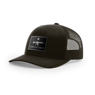 Come And Take It Rifle Trucker Hat - Black | Ballistic Republic™
