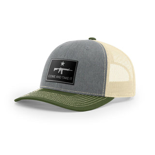 Come And Take It Rifle Trucker Hat - Black | Ballistic Republic™
