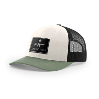 Come And Take It Rifle Trucker Hat - Black | Ballistic Republic™