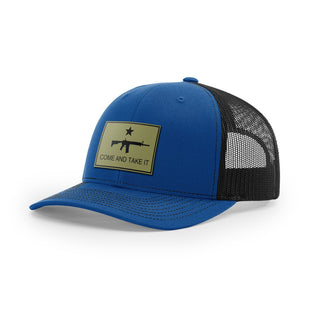 Come And Take It Rifle Trucker Hat - Military Olive | Ballistic Republic™